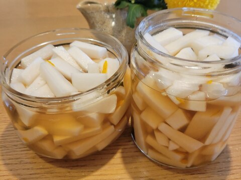 箸が止まらない簡単柚大根